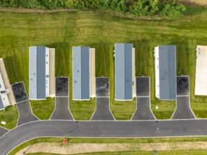 Drone photo of Thorpe Park Holiday Park