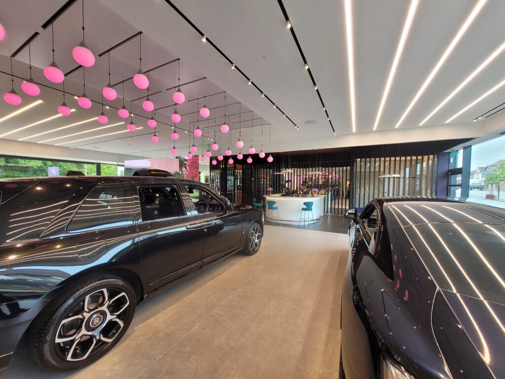 Rolls-Royce showroom