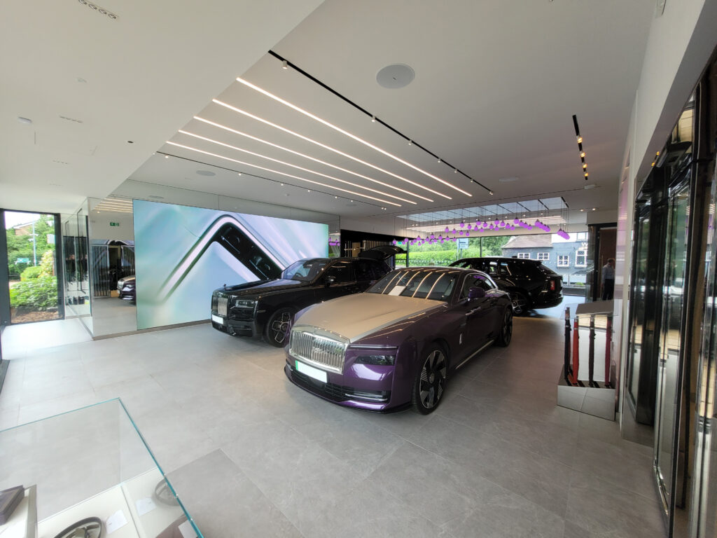 Rolls-Royce showroom
